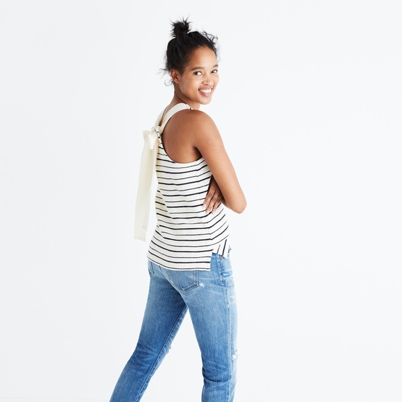 Madewell Tops - Madewell bow back top